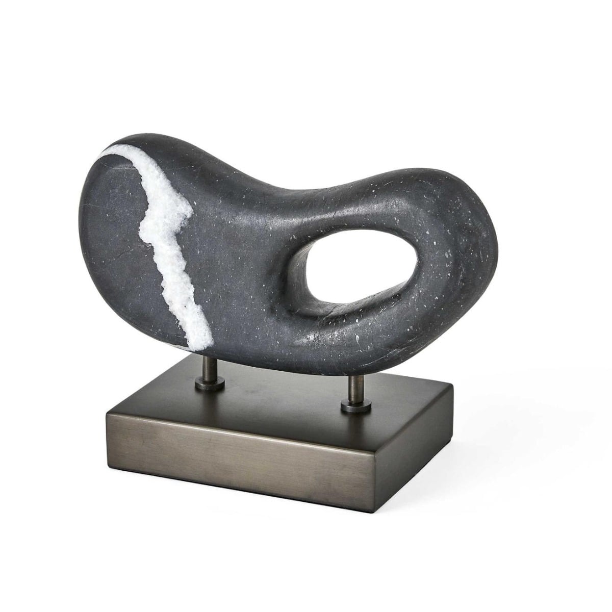 Single Vision Sculpture in Black Marble