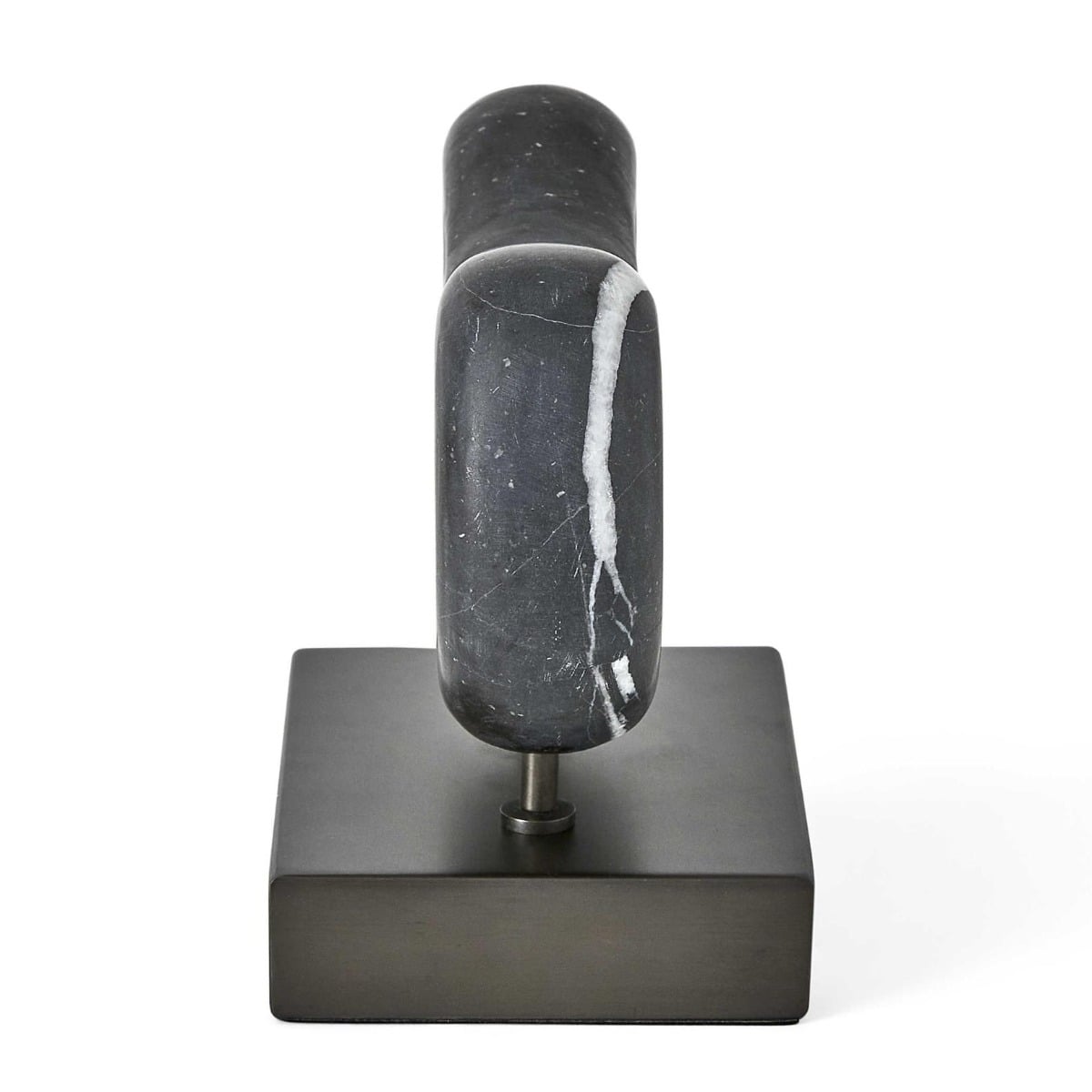 Single Vision Sculpture in Black Marble