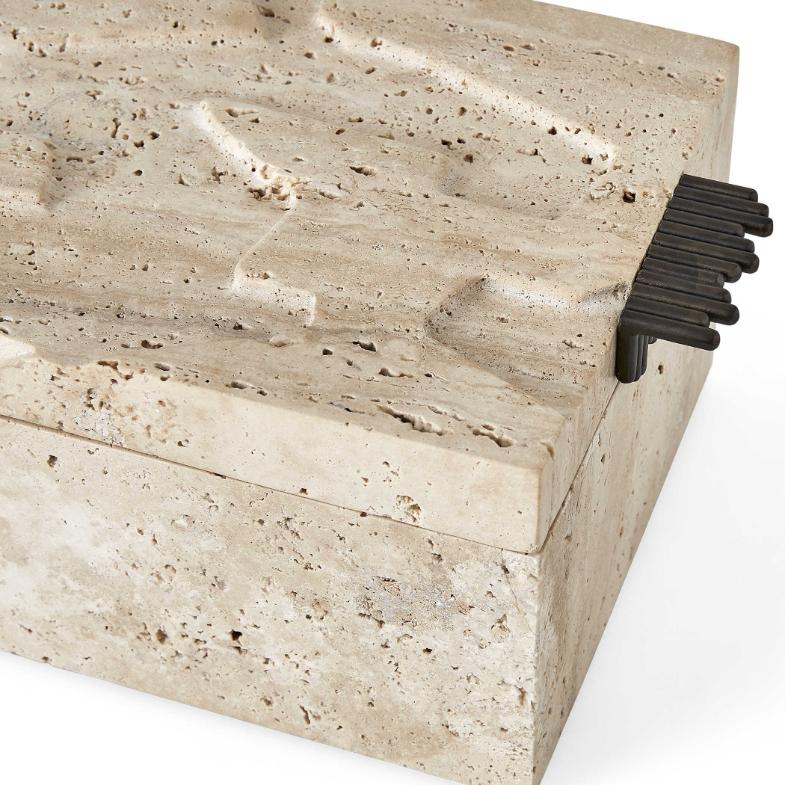 Groove Thing Box - Travertine
