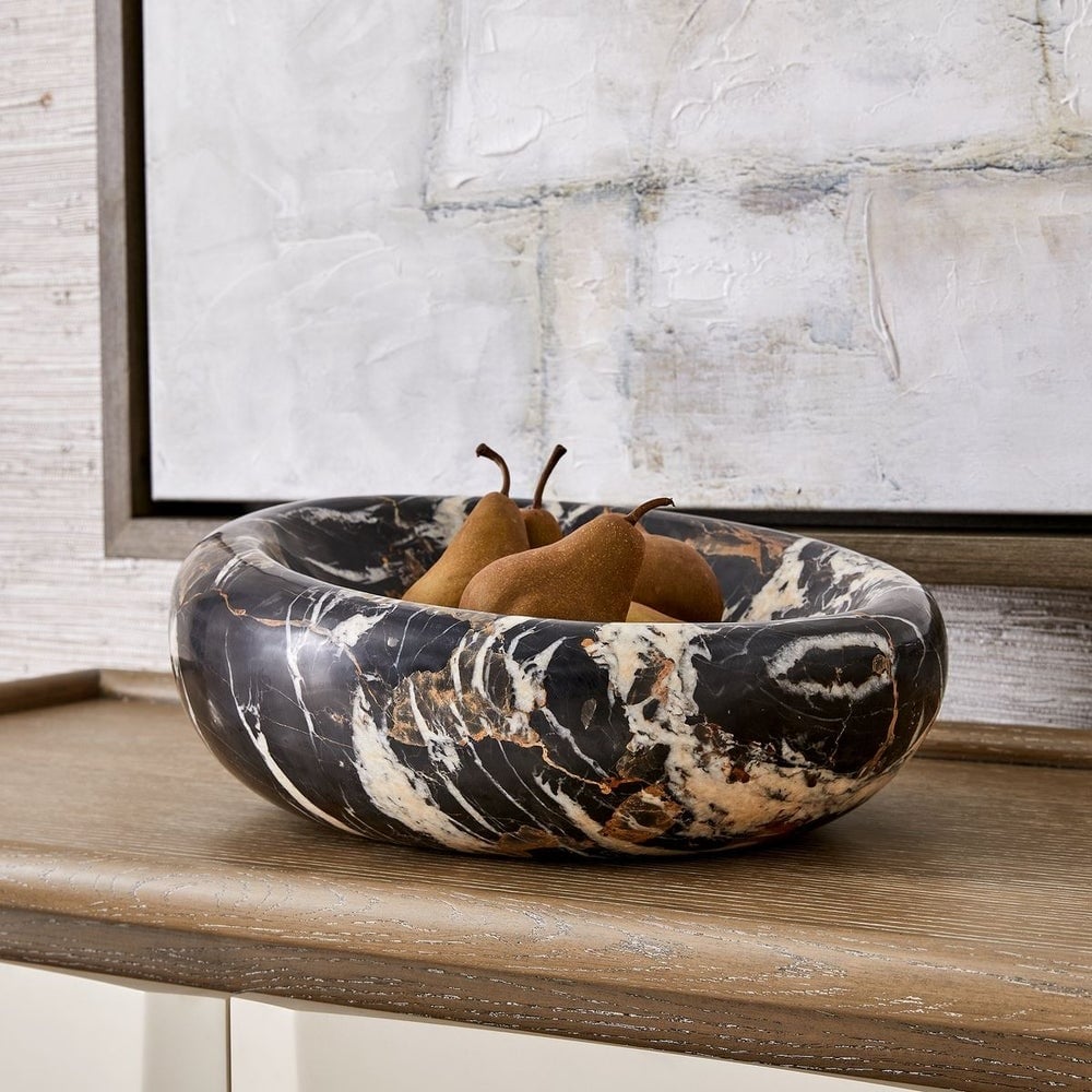 Swaddle Bowl in Michelangelo Marble Large
