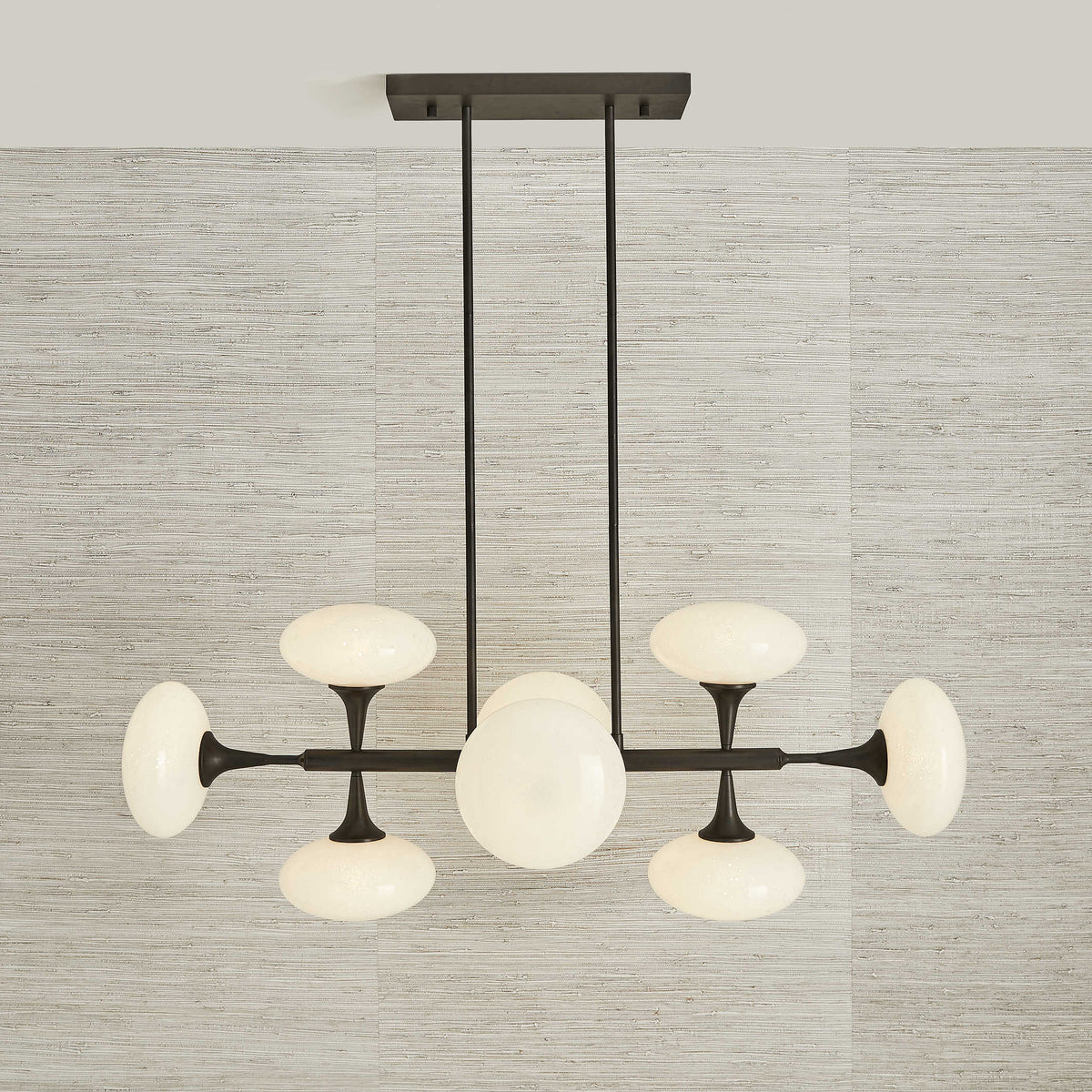 Vienna 8 Light Pendant in Bronze