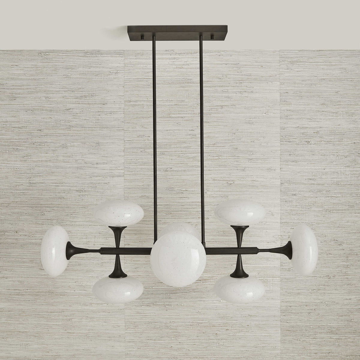 Vienna 8 Light Pendant in Bronze