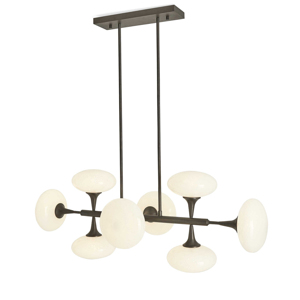 Vienna 8 Light Pendant in Bronze