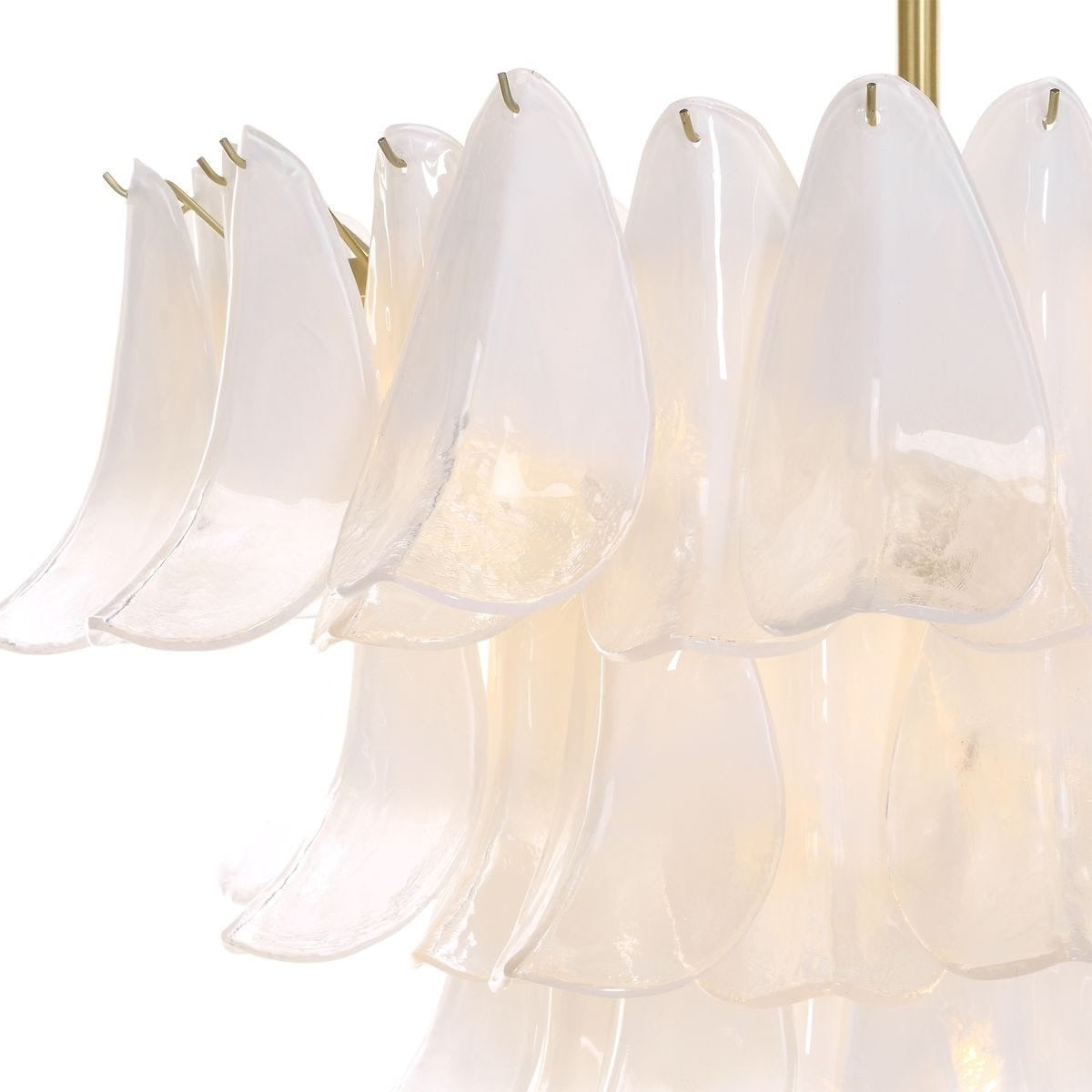 White Lotus 10 Light Pendant