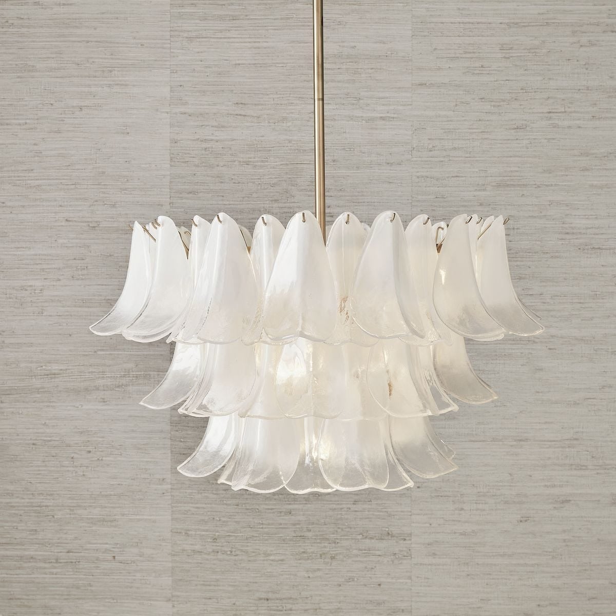 White Lotus 10 Light Pendant