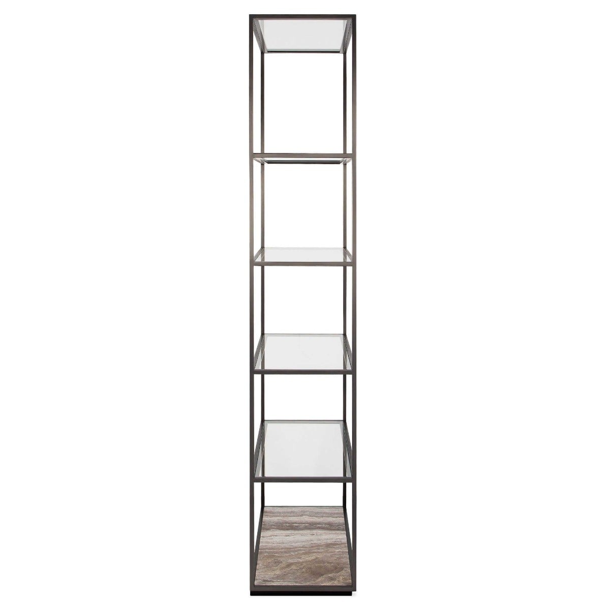 Floating Plane Etagere in Bronze