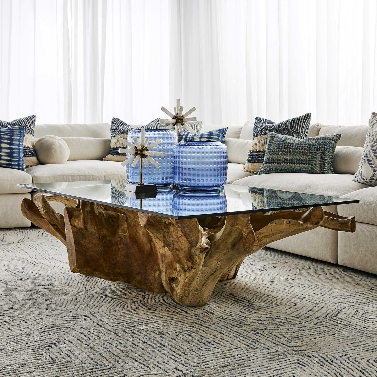 Center Root Coffee Table - Rectangle