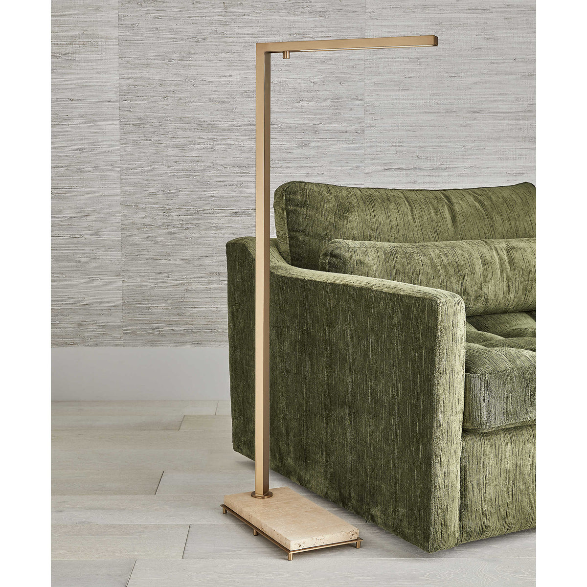 Illume Floor Lamp in Travertine