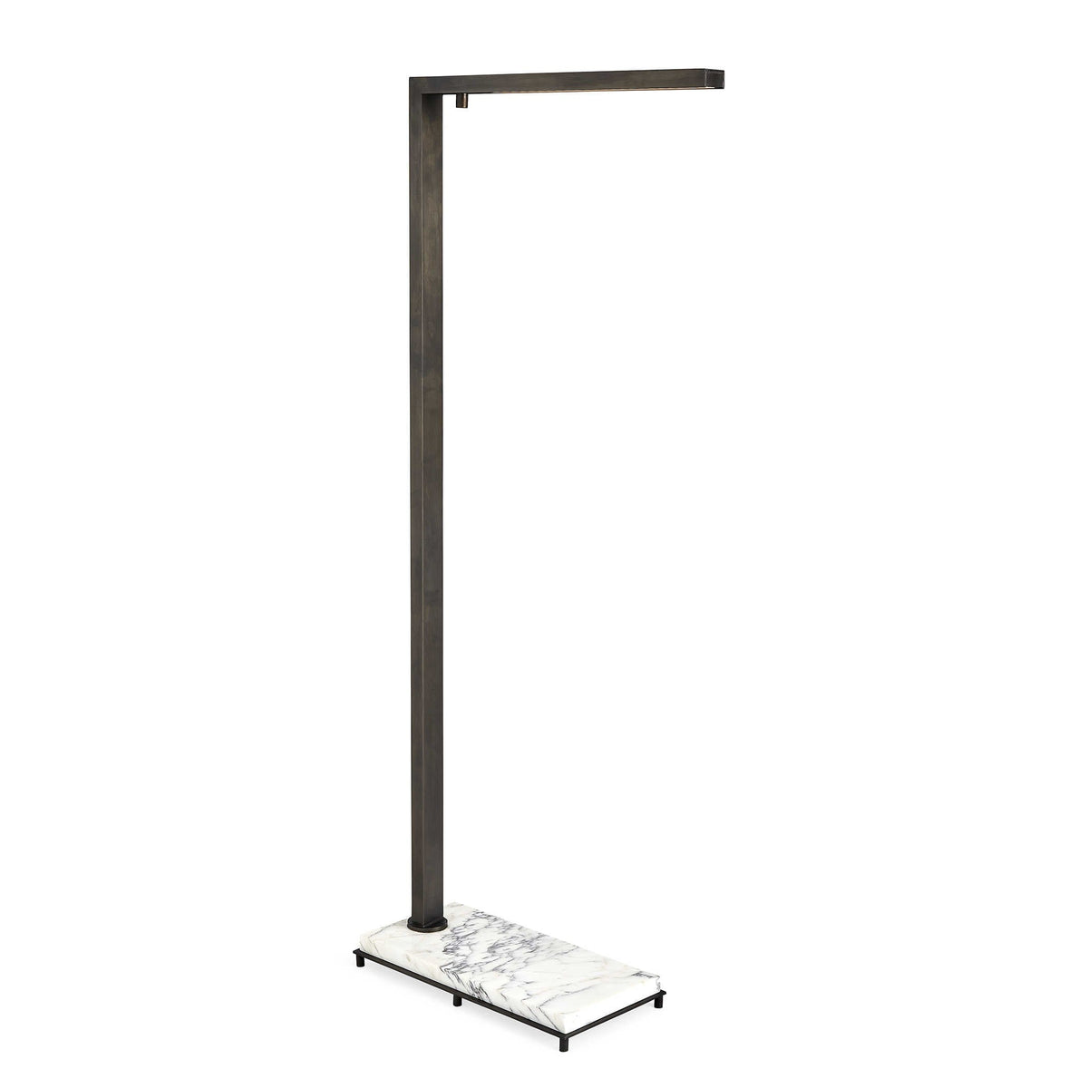 Illume Floor Lamp - Marble/Bronze