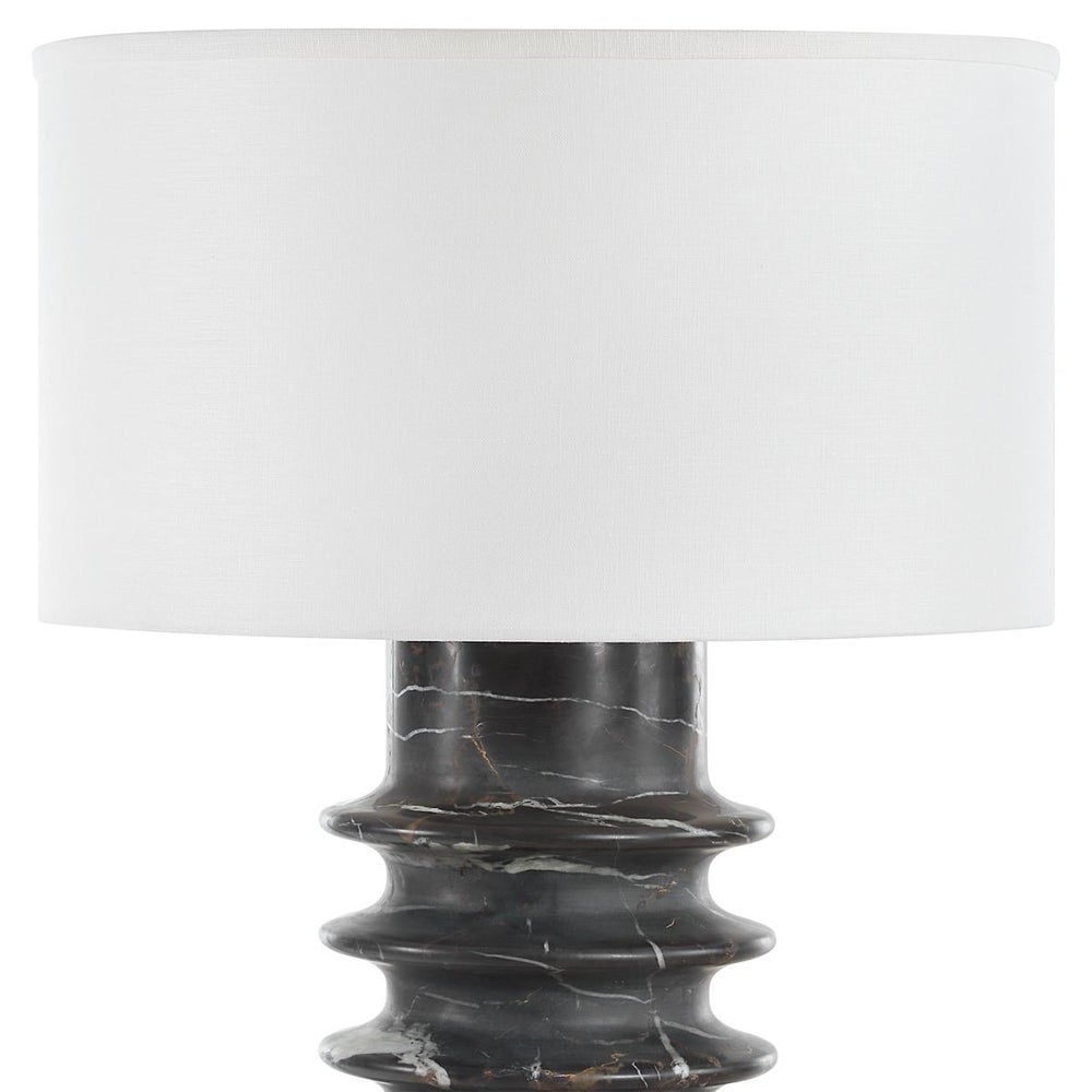 Ring Around Table Lamp in Michelangelo Marble