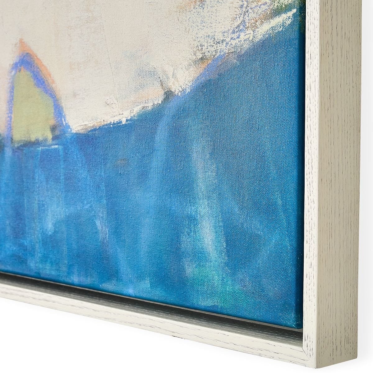 Cool Outlook Framed Canvases Set of 4