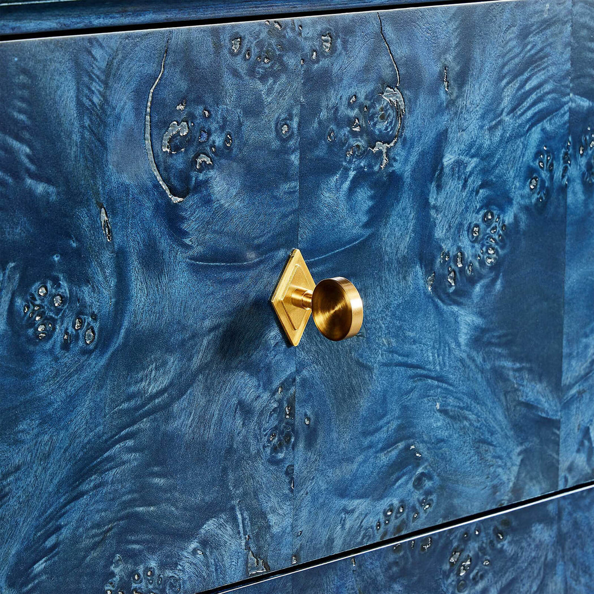 Louis Philippe Chest of Drawers in True Blue