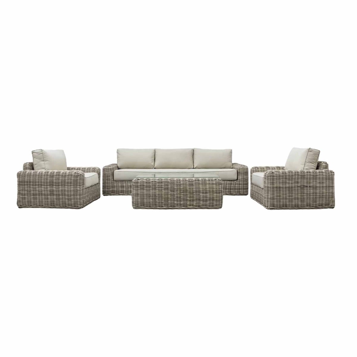Ralisa Outdoor Rattan Lounge Set