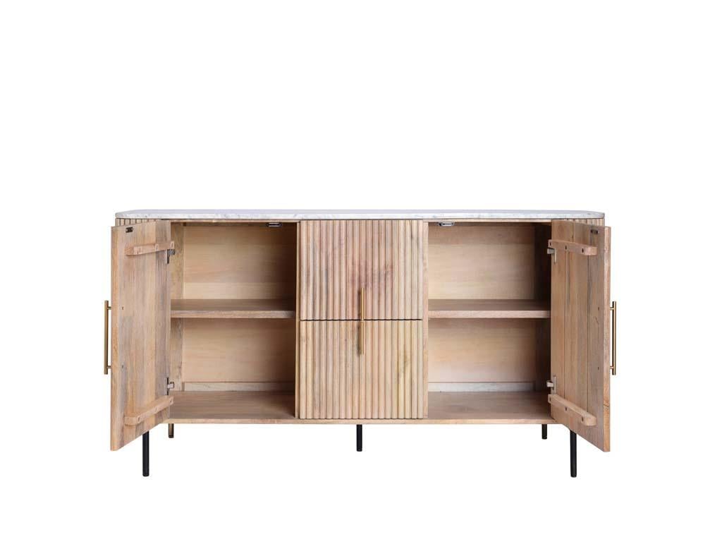 Cheltenham Wide Sideboard with Marble Top