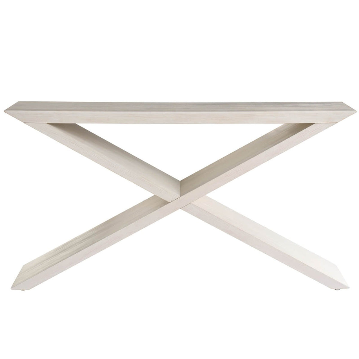 River Rock Cross Console Table