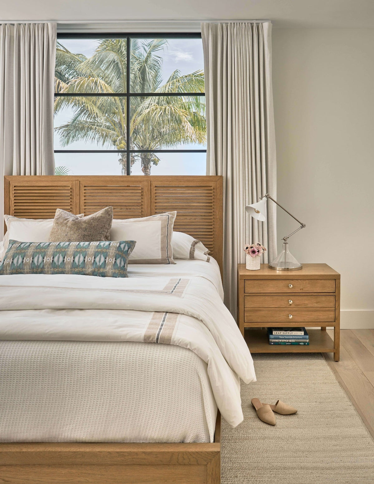 Saugatuck Bedside Table in Sand Dune