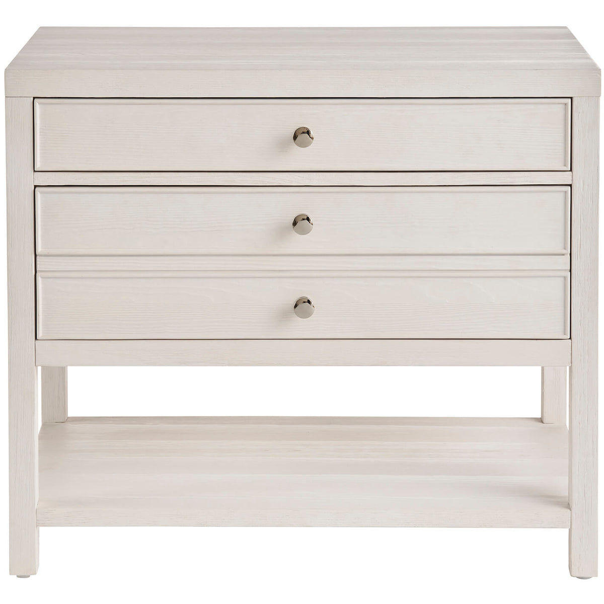 Saugatuck Bedside Table in White Sand