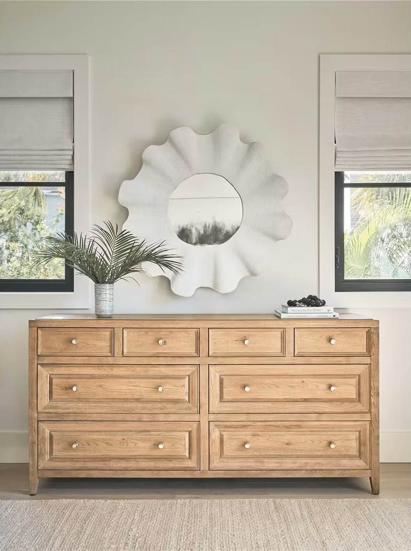 Scallop Mirror