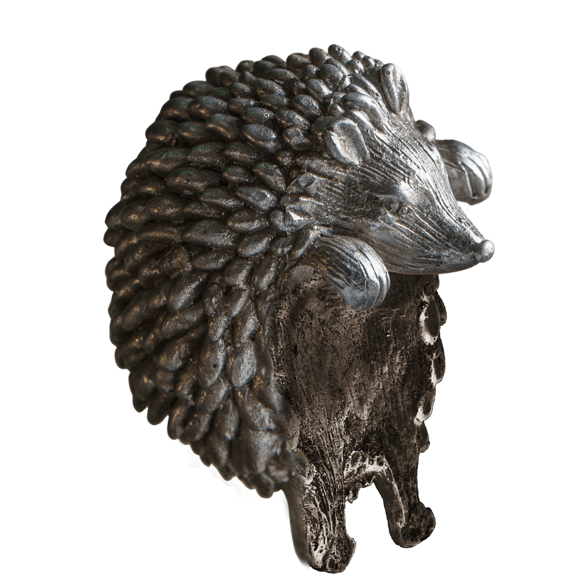Harry Hedgehog Plant Pot Hanger in Silver Set of 2