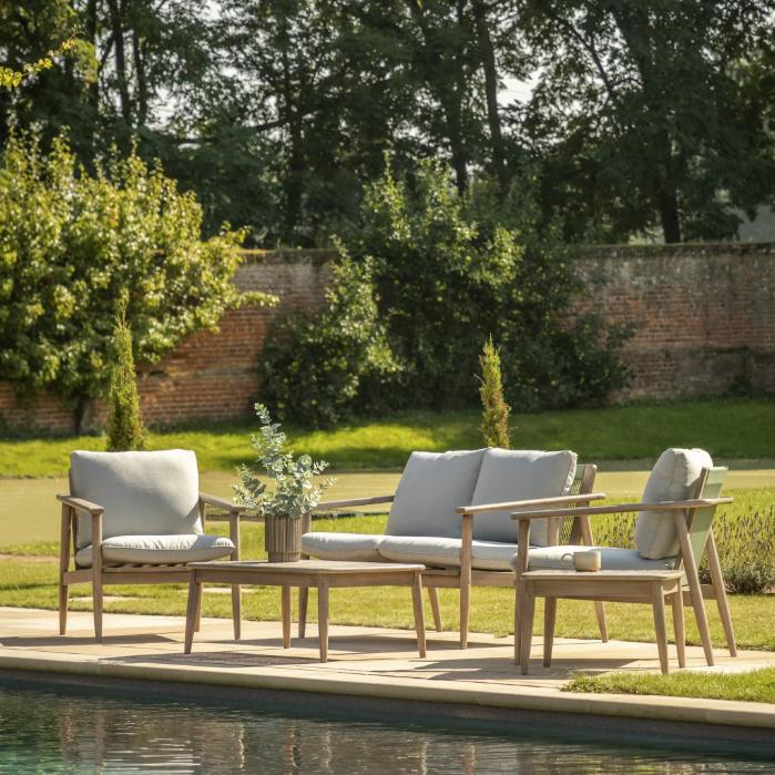Corfu Outdoor Lounge Set | Acacia & Rope