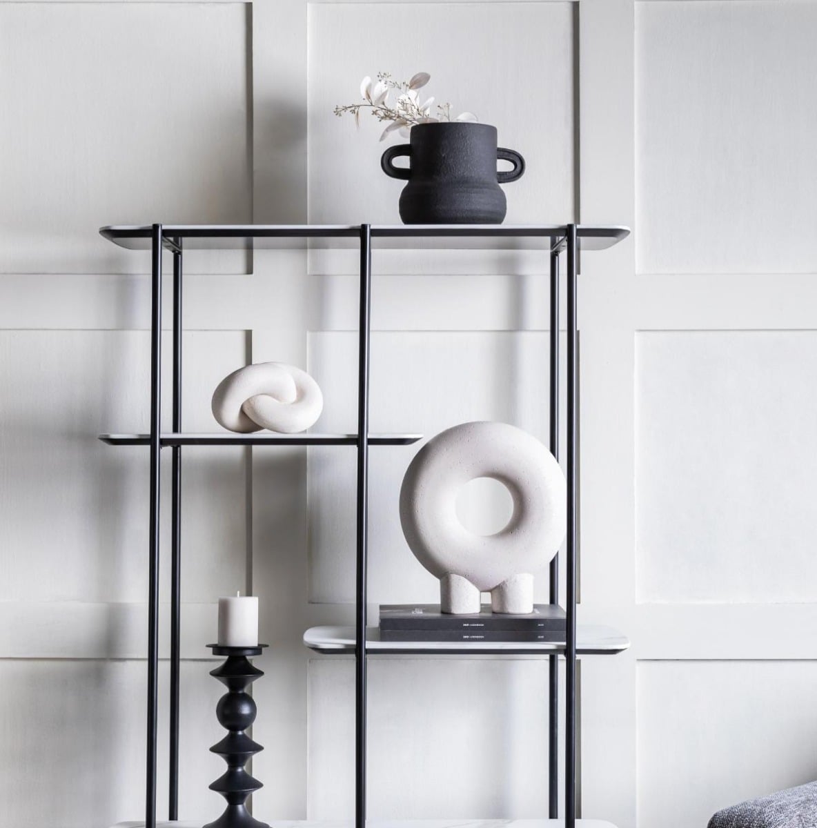 Gorda Vase Small Black