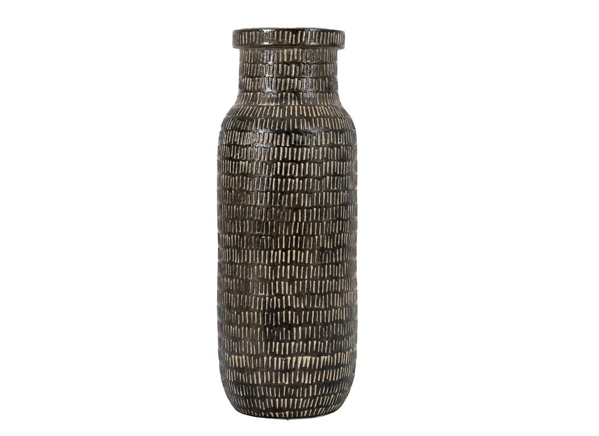 Eastern Vase Tall Black