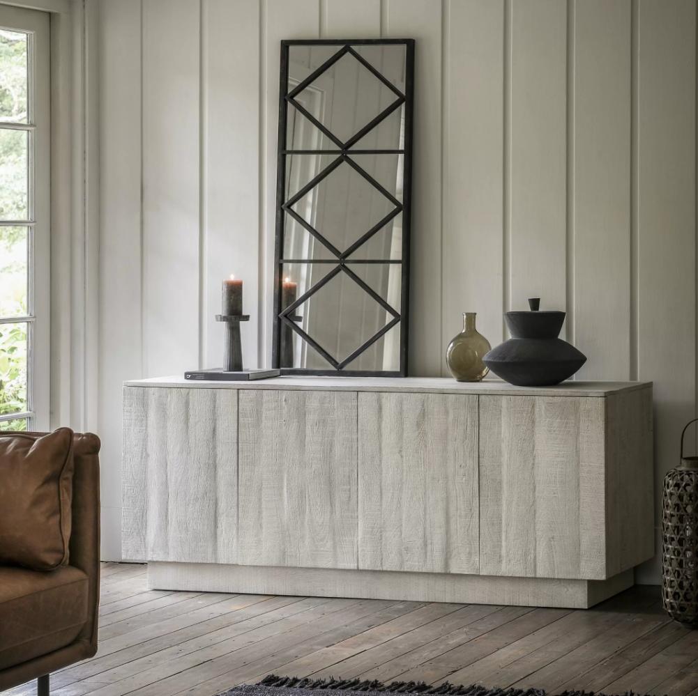 Wisconsin 4 Door Sideboard Whitewash