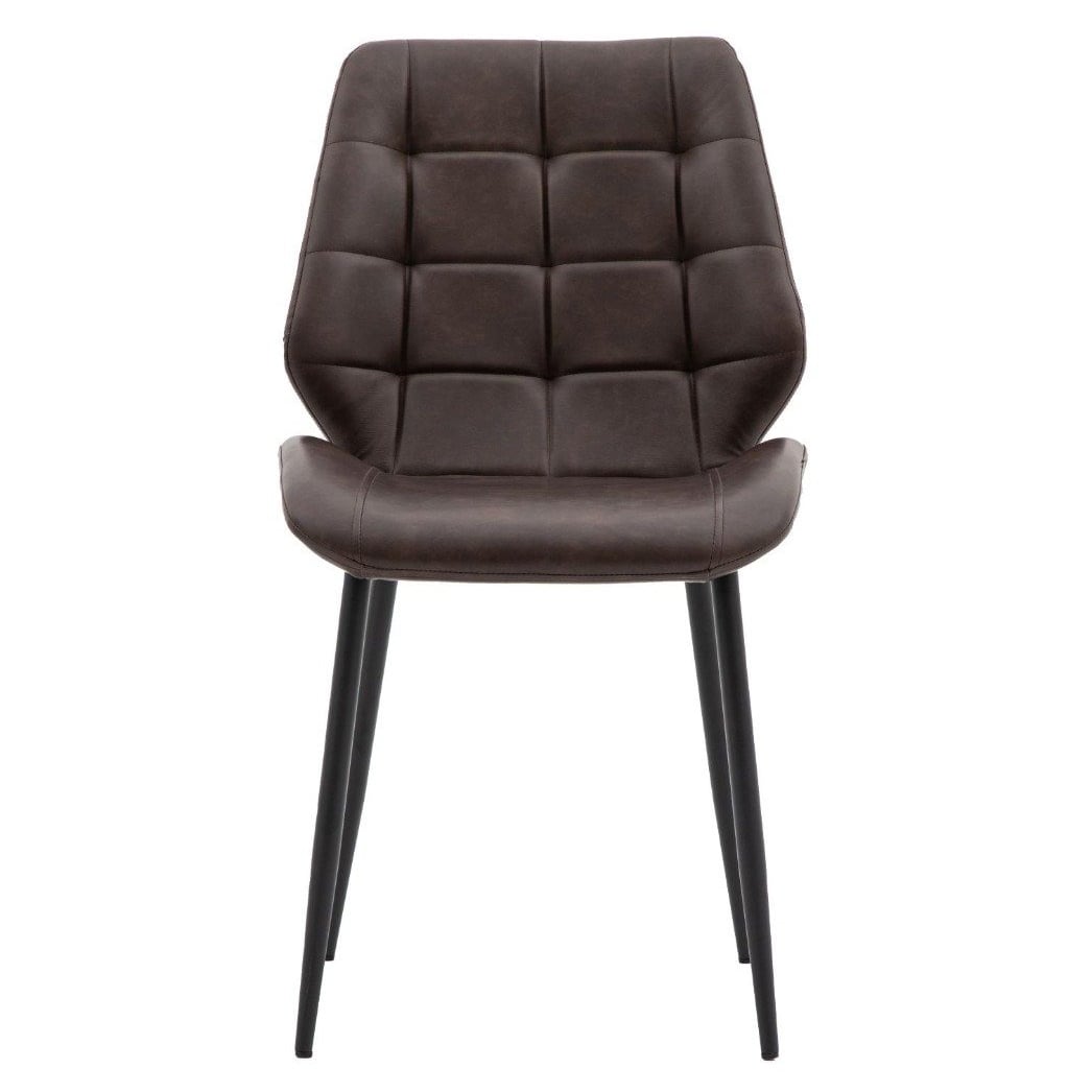 Jace Dining Chair in Brown - Set of 2