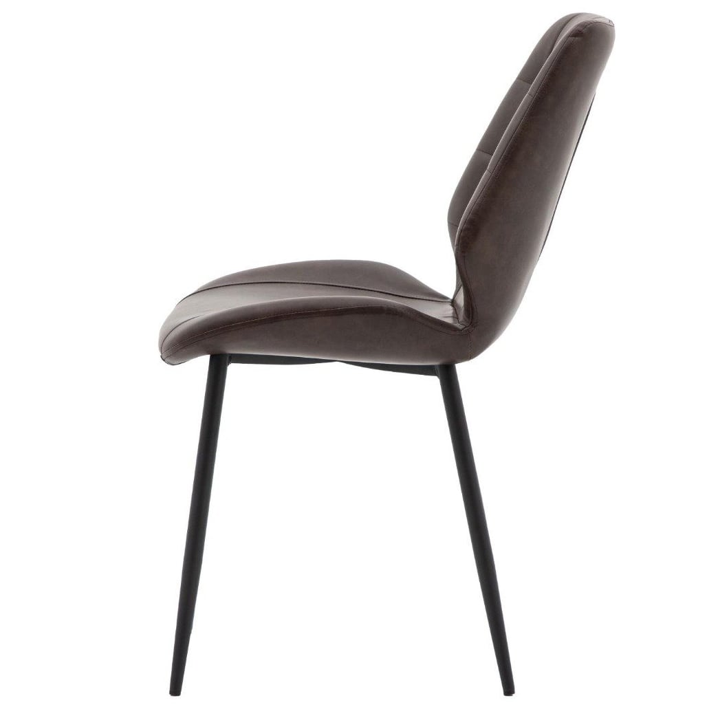 Jace Dining Chair in Brown - Set of 2