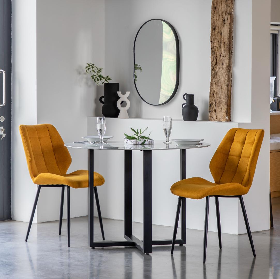 Jace Dining Chair Saffron - Set of 2