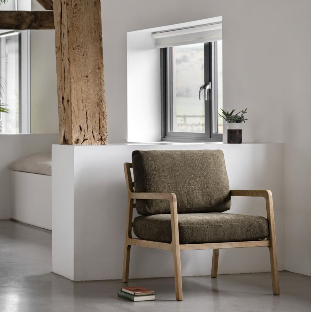 Cordoni Armchair Moss Green