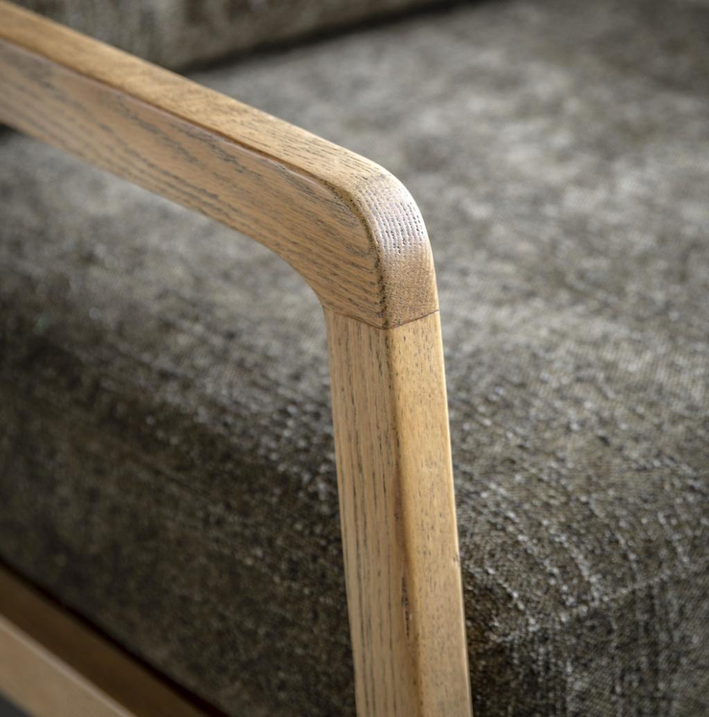 Cordoni Armchair Moss Green