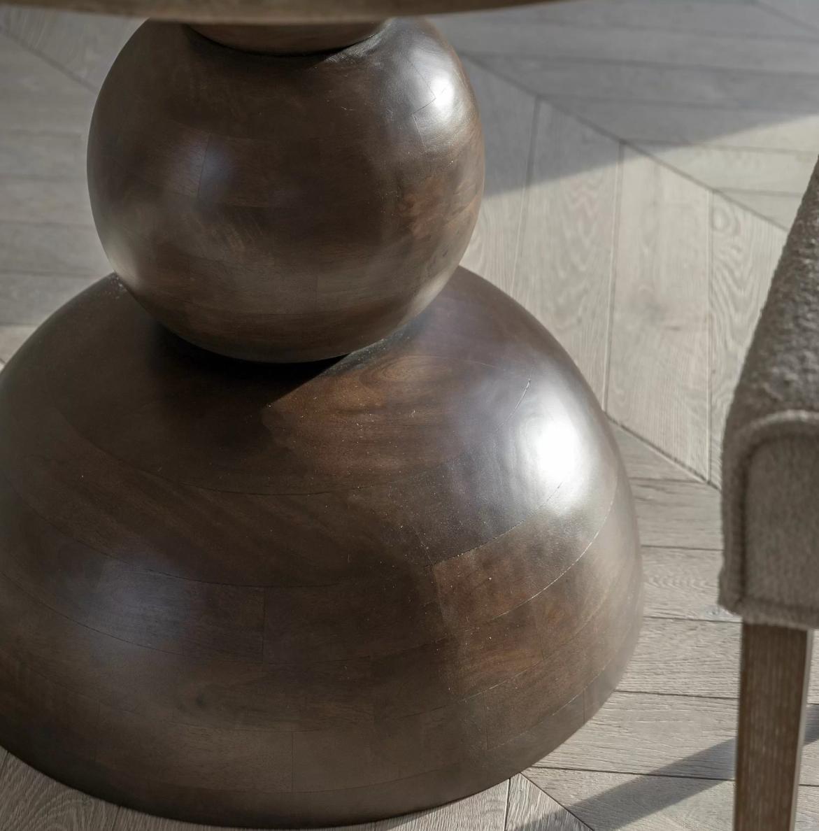 Spheres Round Dining Table - 110cm