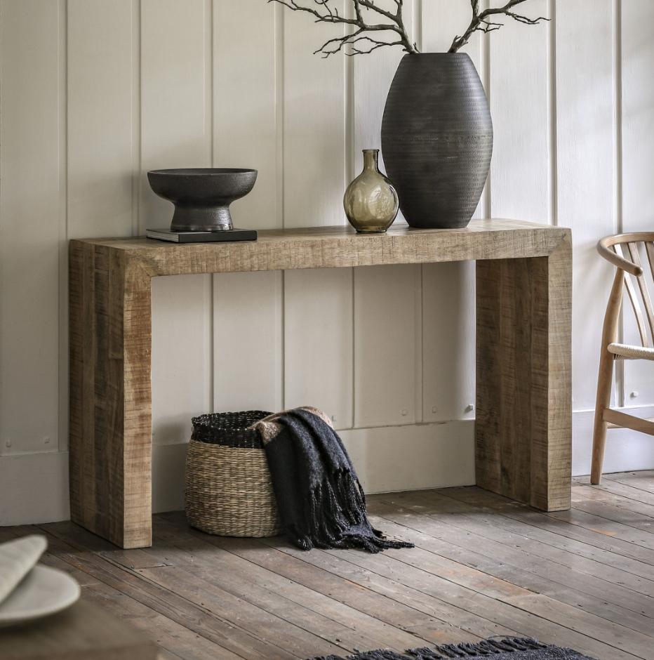 Wisconsin Wooden Console Table