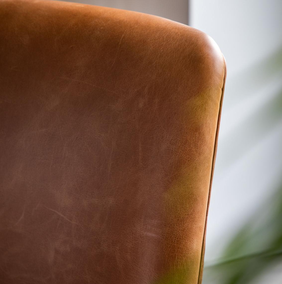 Camerra Armchair Brown Leather