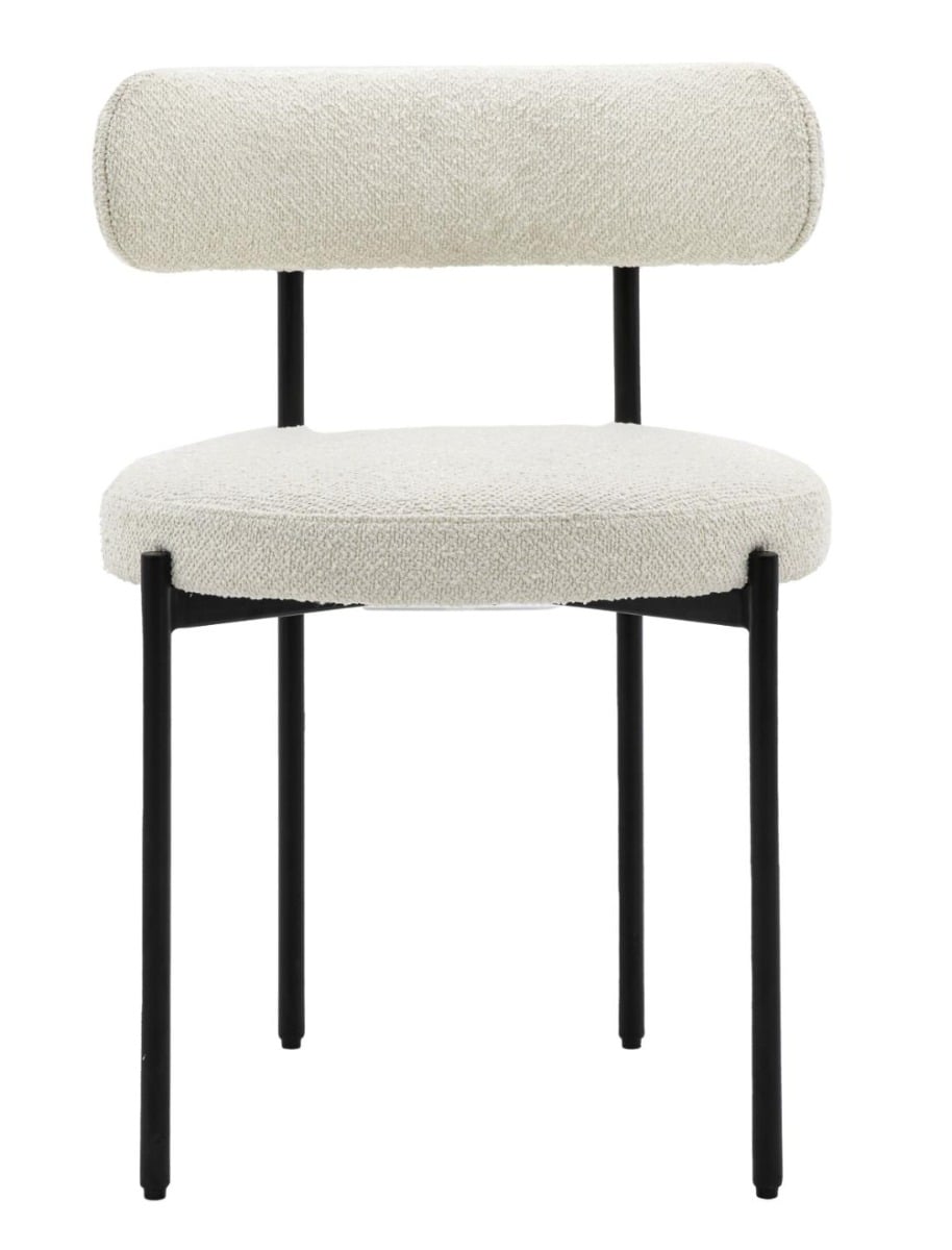 Avey Dining Chair in Vanilla - Set of 2