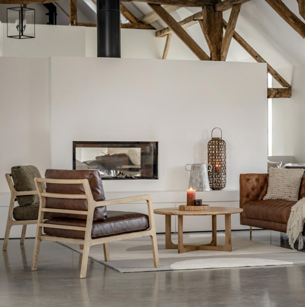 Nordia Side Table Natural Oak