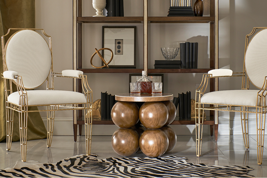 Orb Round Accent Table