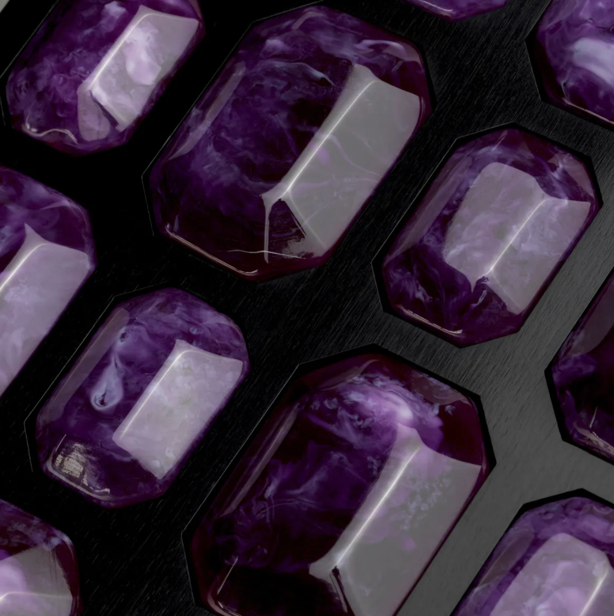 Box Lucida Large in Amethyst
