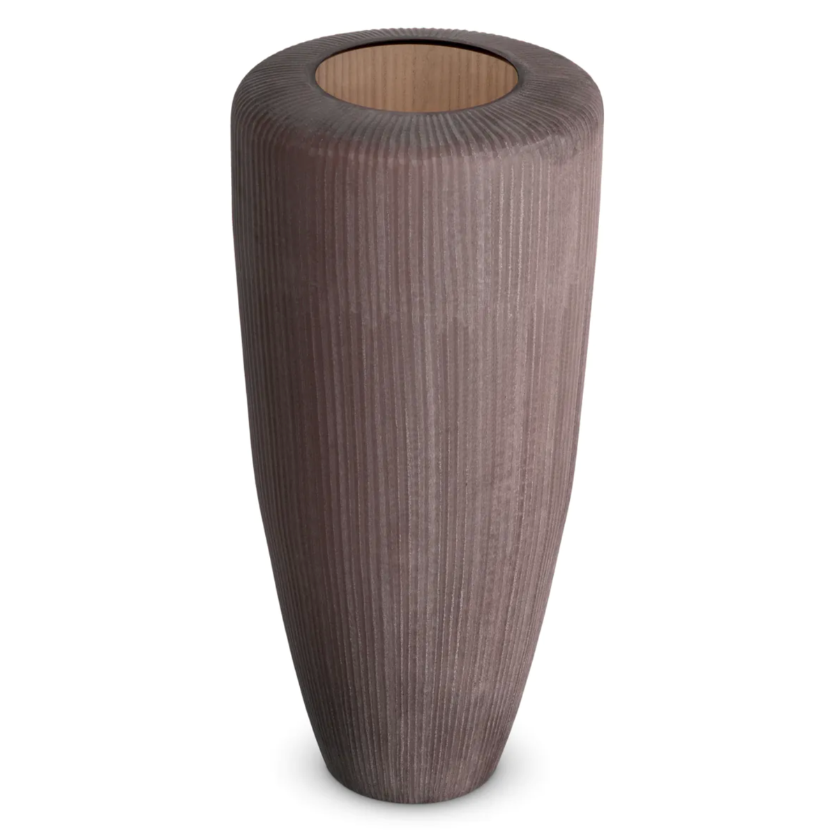 Large Vase Isandro in Stone