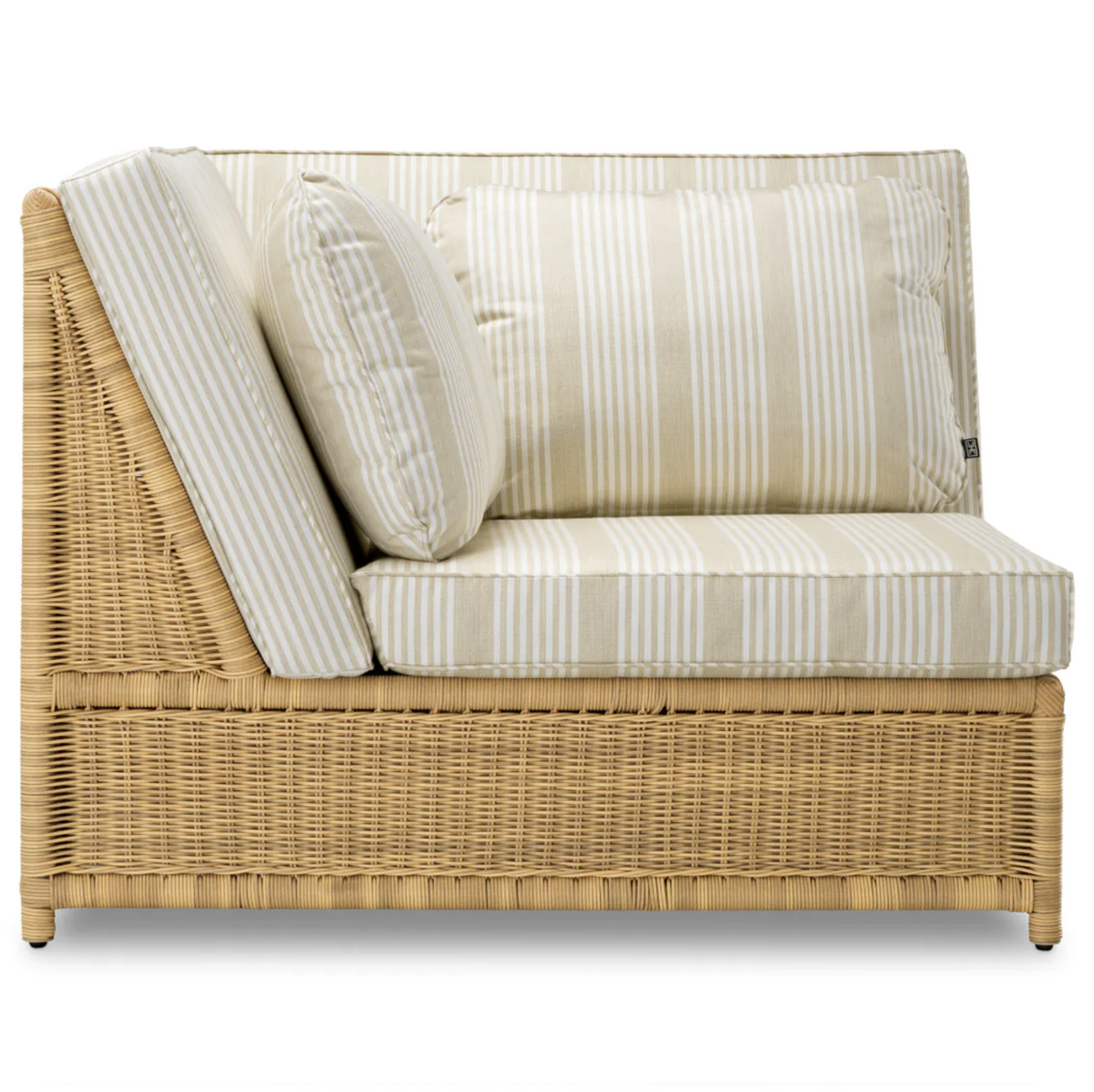 Outdoor Corner Chair Hampton in Saville Beige