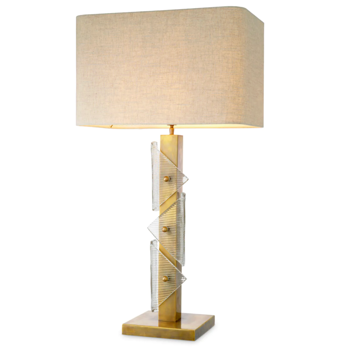 Table Lamp Mirabella in Vintage Brass