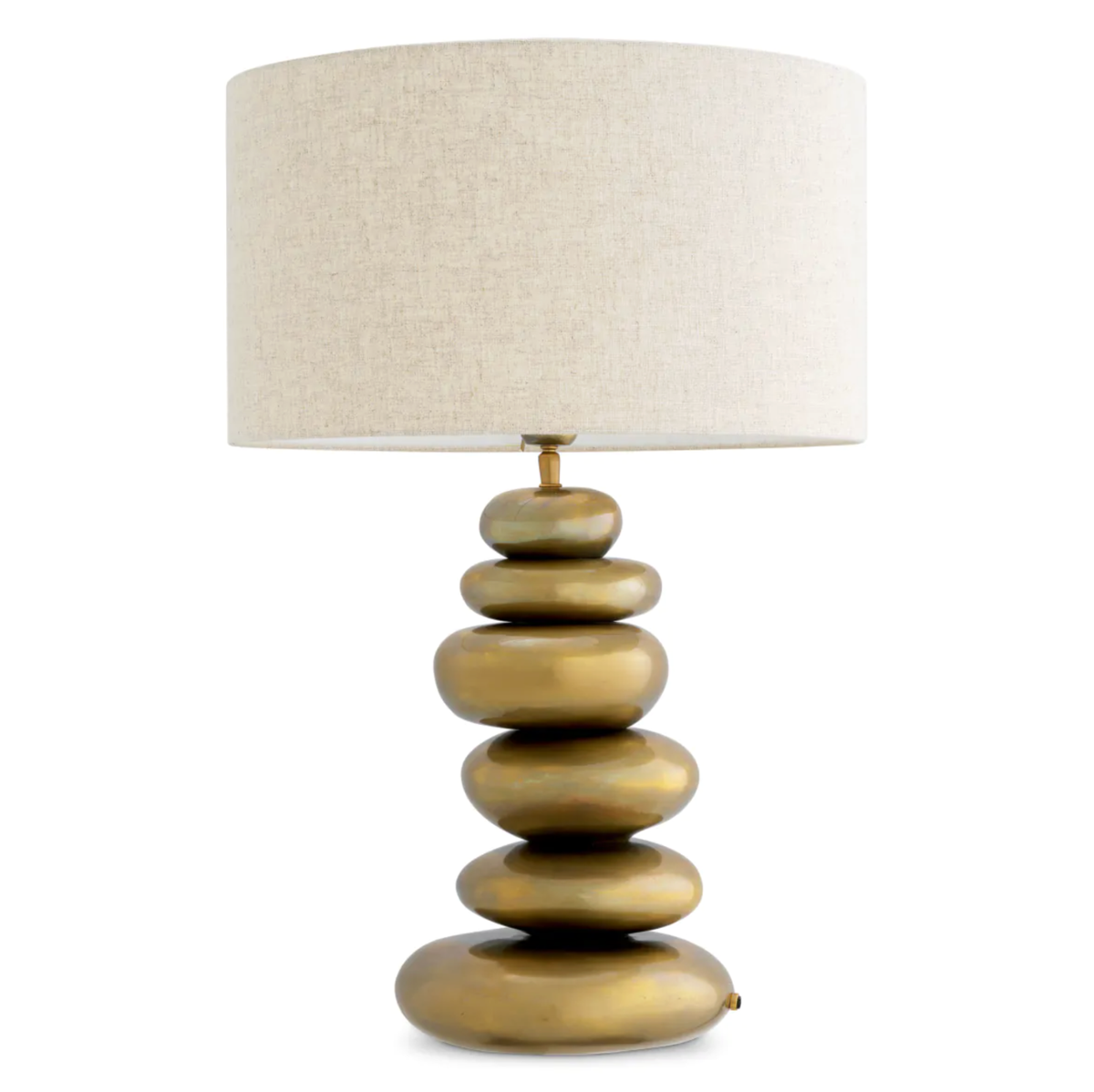 Table Lamp Kallisto in Vintage Brass