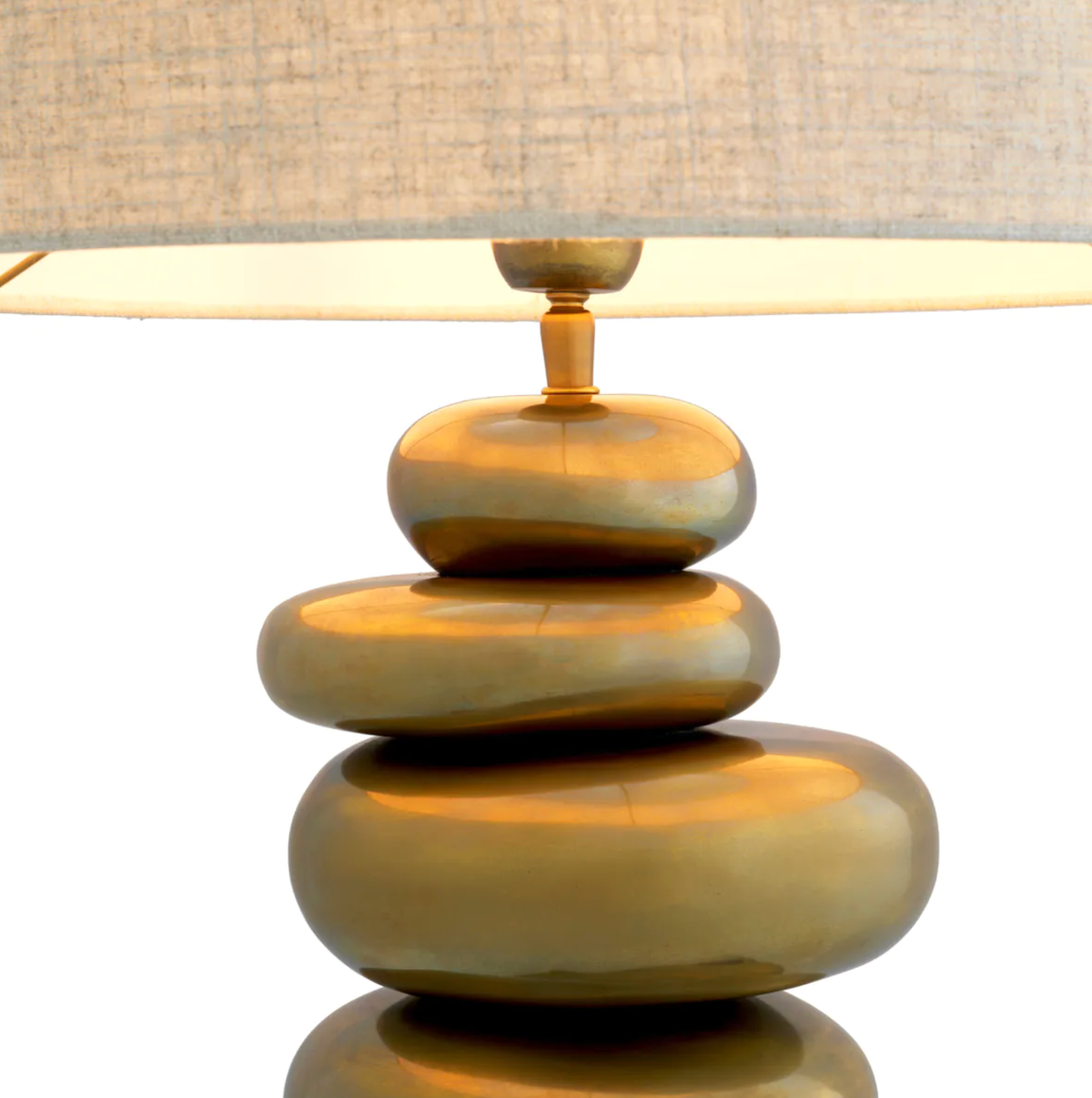 Table Lamp Kallisto in Vintage Brass