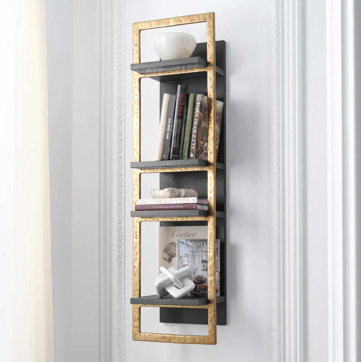 Belcanto Wall Cabinet in Charcoal Grey