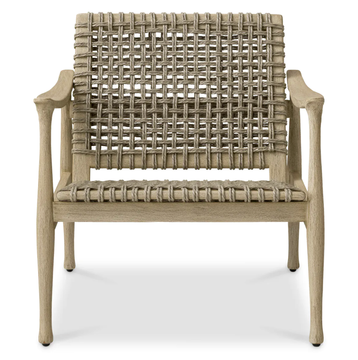 Outdoor Chair Manzo in Aged Teak