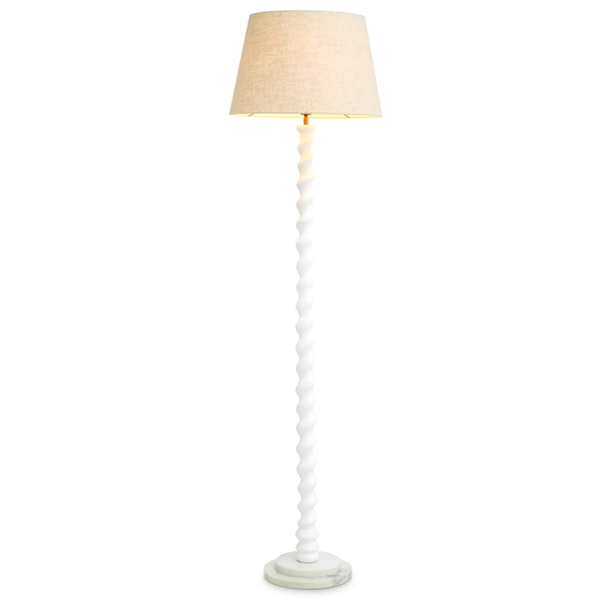 Floor Lamp Massimo in Piano White