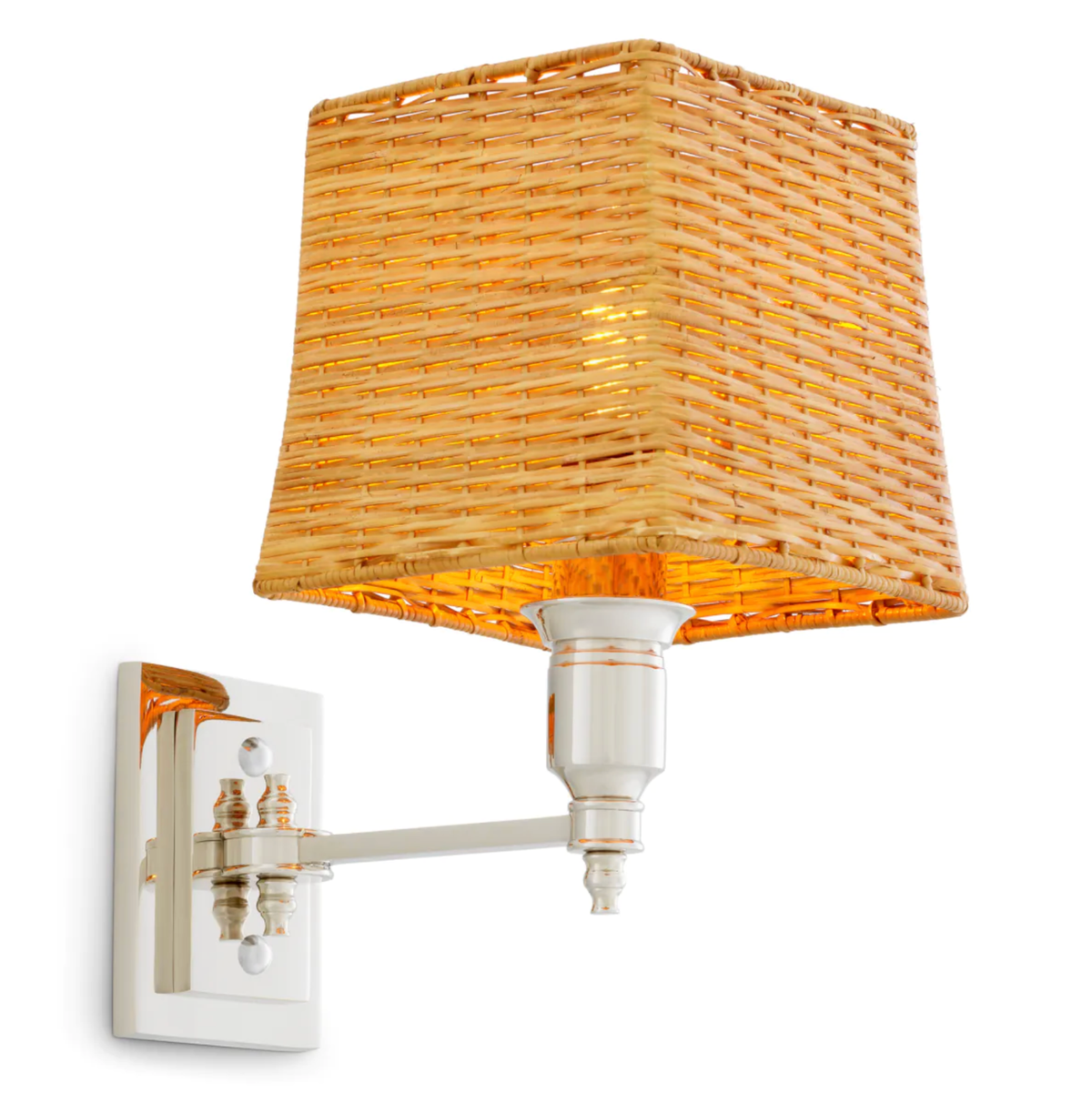 Single Wall Lamp Lexington in Nickel