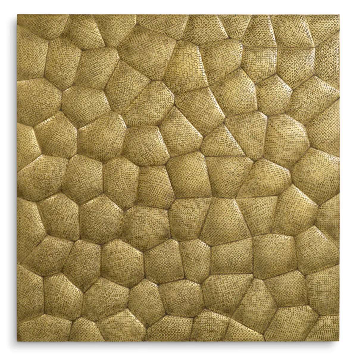 Maximus Wall Object in Vintage Brass