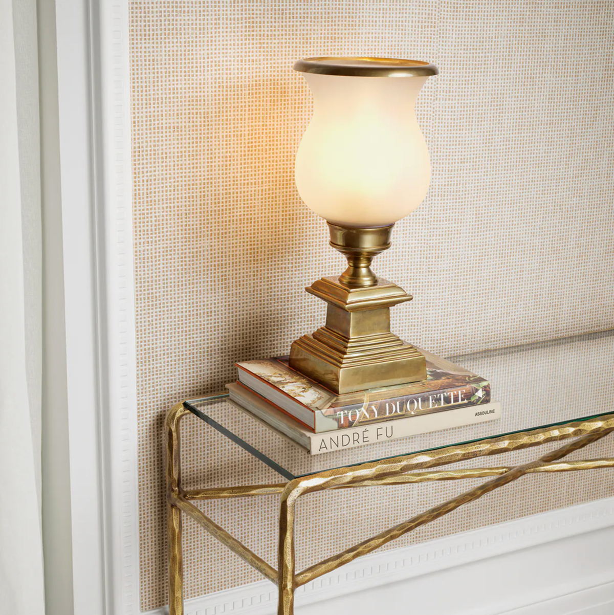 Table Lamp Datcha in Vintage Brass